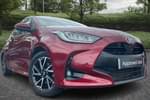 2021 Toyota Yaris Hatchback 1.5 Hybrid Design 5dr CVT in Red at Listers Toyota Coventry