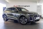 2025 Audi Q5 Estate 2.0 TFSI Quattro S Line 5dr S Tronic in District green, metallic at Birmingham Audi