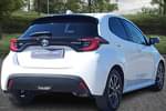 Image two of this 2021 Toyota Yaris Hatchback 1.5 Hybrid Design 5dr CVT in White at Listers Toyota Nuneaton
