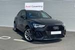 2023 Audi Q3 Estate 35 TFSI Black Edition 5dr S Tronic in Mythos black, metallic at Coventry Audi