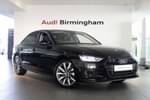 2021 Audi A4 Diesel Saloon 30 TDI Sport Edition 4dr S Tronic in Myth Black Metallic at Birmingham Audi