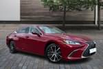 2022 Lexus ES Saloon 300h 2.5 4dr CVT in Red at Lexus Cheltenham