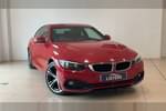 2018 BMW 4 Series Diesel Coupe 420d (190) Sport 2dr Auto (Business Media) in Metallic - Melbourne red at Listers U Northampton