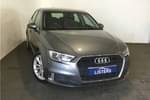 Image two of this 2017 Audi A3 Diesel Sportback 2.0 TDI Sport 5dr in Metallic - Monsoon grey at Listers U Stratford-upon-Avon