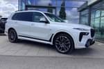 2023 BMW X7 Diesel Estate xDrive40d MHT M Sport 5dr Step Auto in Mineral White at Listers King's Lynn (BMW)