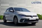 2023 Volkswagen Polo Hatchback 1.0 TSI Life 5dr in Ascot Grey at Listers Volkswagen Stratford-upon-Avon