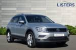 2020 Volkswagen Tiguan Diesel Estate 2.0 TDI 150 4Motion Match 5dr DSG in Reflex silver at Listers Volkswagen Stratford-upon-Avon