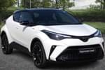 2022 Toyota C-HR Hatchback 1.8 Hybrid GR Sport 5dr CVT in White at Listers Toyota Cheltenham