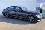 2023 BMW 3 Series Saloon 320i M Sport 4dr Step Auto in Black Sapphire metallic paint at Listers King's Lynn (BMW)