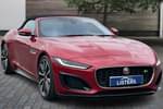2022 Jaguar F-TYPE Convertible 5.0 P575 Supercharged V8 R 2dr Auto AWD in Metallic - Firenze red at Lexus Lincoln