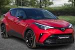2023 Toyota C-HR Hatchback 2.0 Hybrid GR Sport 5dr CVT in Red at Listers Toyota Cheltenham