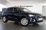 2019 Audi Q3 Estate 35 TFSI Sport 5dr S Tronic in Cosmos Blue Metallic at Birmingham Audi