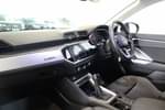 Image two of this 2019 Audi Q3 Estate 35 TFSI Sport 5dr S Tronic in Cosmos Blue Metallic at Birmingham Audi