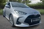 2022 Toyota Yaris Hatchback 1.5 Hybrid Excel 5dr CVT in Silver at Listers Toyota Coventry