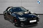 2025 BMW 2 Series Coupe 230i M Sport 2dr Step Auto in Black Sapphire metallic paint at Listers Boston (BMW)