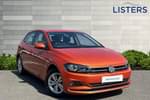 2020 Volkswagen Polo Hatchback 1.0 EVO 80 SE 5dr in Energetic Orange at Listers Volkswagen Nuneaton