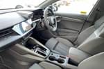 Image two of this 2025 Audi A3 Diesel Saloon 35 TDI Sport 4dr S Tronic in Navarra blue, metallic at Coventry Audi