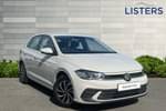 2023 Volkswagen Polo Hatchback 1.0 TSI Life 5dr in Ascot Grey at Listers Volkswagen Nuneaton
