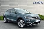2022 Volkswagen T-Roc Hatchback 1.0 TSI Style 5dr in Petrol Blue at Listers Volkswagen Worcester