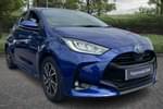 2022 Toyota Yaris Hatchback 1.5 Hybrid Design 5dr CVT in Blue at Listers Toyota Coventry