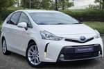 2020 Toyota Prius+ Estate 1.8 VVTi Excel TSS 5dr CVT Auto in White at Listers Toyota Nuneaton