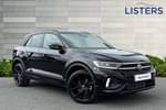 2025 Volkswagen T-Roc Hatchback 1.5 TSI Black Edition 5dr DSG in Deep Black at Listers Volkswagen Worcester