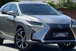 2016 Lexus RX Estate 450h 3.5 Luxury 5dr CVT in Metallic - Satin silver at Listers Volkswagen Loughborough