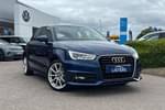 2016 Audi A1 Sportback 1.4 TFSI 150 S Line 5dr in Metallic - Scuba blue at Listers Volkswagen Loughborough