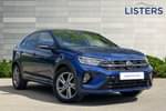 2022 Volkswagen Taigo Hatchback 1.5 TSI 150 R-Line 5dr DSG in Reef blue at Listers Volkswagen Loughborough