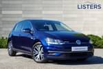 2018 Volkswagen Golf Hatchback 1.5 TSI EVO SE (Nav) 5dr DSG in Atlantic Blue at Listers Volkswagen Loughborough