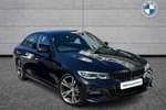 2022 BMW 3 Series Saloon 320i M Sport 4dr Step Auto in Black Sapphire metallic paint at Listers Boston (BMW)