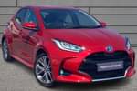 2022 Toyota Yaris Hatchback 1.5 Hybrid Excel 5dr CVT in Scarlet Flare at Listers Toyota Bristol (North)