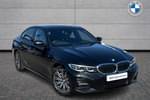 2020 BMW 3 Series Saloon 330e M Sport 4dr Step Auto in Black Sapphire metallic paint at Listers Boston (BMW)