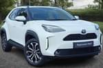 2023 Toyota Yaris Cross Estate 1.5 Hybrid Design 5dr CVT in White at Listers Toyota Nuneaton