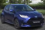 2022 Toyota Yaris Hatchback 1.5 Hybrid Design 5dr CVT in Blue at Listers Toyota Cheltenham