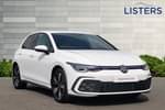 2025 Volkswagen Golf Hatchback 1.4 TSI GTE 5dr DSG in Pure White at Listers Volkswagen Stratford-upon-Avon