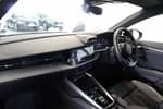 Image two of this 2021 Audi A3 Sportback 40 TFSI e S Line 5dr S Tronic in Navarra Blue Metallic at Birmingham Audi