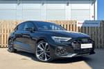 2024 Audi A3 Sportback S3 TFSI Black Edition Quattro 5dr S Tronic in Mythos black, metallic at Worcester Audi