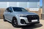 2025 Audi Q7 Diesel Estate 50 TDI Quattro Black Edition 5dr Tiptronic in Satellite silver, metallic at Worcester Audi