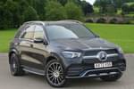 2022 Mercedes-Benz GLE Diesel Estate 400d 4Matic AMG Line Prem 5dr 9G-Tronic (7 St) in Obsidian black metallic at Mercedes-Benz of Boston