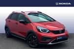2025 Honda Jazz Hatchback 1.5 i-MMD Hybrid Crosstar Advance 5dr eCVT in Crystal Red at Listers Honda Solihull