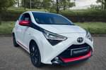 2021 Toyota Aygo Hatchback 1.0 VVT-i X-Trend TSS 5dr x-shift in White at Listers Toyota Coventry