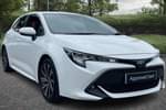 2022 Toyota Corolla Hatchback 1.8 VVT-i Hybrid Design 5dr CVT in White at Listers Toyota Coventry