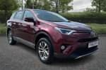 2016 Toyota RAV4 Estate 2.5 VVT-i Hybrid Business Ed Plus TSS 5dr CVT 2WD in Red at Listers Toyota Stratford-upon-Avon