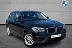 2019 BMW X3 Diesel Estate xDrive20d SE 5dr Step Auto in Black Sapphire metallic paint at Listers Boston (BMW)