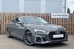 2023 Audi A5 Sportback 40 TFSI 204 S Line 5dr S Tronic in Chronos grey, metallic at Worcester Audi