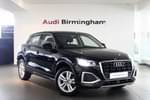 2021 Audi Q2 Estate 35 TFSI Sport 5dr in Mythos Black Metallic at Birmingham Audi
