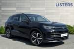 2024 Volkswagen Tiguan Estate 1.5 eTSI 150 Elegance 5dr DSG in Deep Black at Listers Volkswagen Worcester