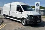 2025 Volkswagen Crafter CR35 LWB Diesel FWD 2.0 TDI 140PS Commerce High Roof Van Auto in White at Listers Volkswagen Van Centre Worcestershire