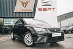2021 SEAT Ibiza Hatchback 1.0 TSI 95 SE Technology (EZ) 5dr in Black at Listers SEAT Coventry